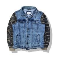 ราคา Pull Bear Camo Denim Jacket รอบอก 44 (26076135058)