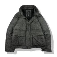 ราคา Gap Charcoal Full Zipper Down Jacket XL มือสอง รอบอก 45 (55709274053)