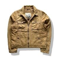 ราคา Hollister Brown Zipper Jacket รอบอก 48 (22377077239)