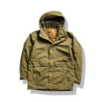 ราคา Uniqlo Olive Green Hybrid Down Outerwear Hooded Jacket S01 มือสอง รอบอก 44 (41756800953)