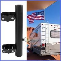 ราคา RV เสาธง Mount เหล็ก Weather Resistant Bracket RV บันไดเสาธงสําหรับ Tailgating Camping Patriotic chenhomvn (44331291493)