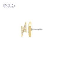 ราคา Baqless แบ็กเลส Honesty Thunderbolt Earrings ต่างหูเงิน ทอง สายฟ้า ต่างหูดีไซน์ ต่างหูใส่ทุกวัน ต่างหูไม่ต้องใช้แป้น (55455977898)