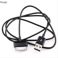 ราคา Maygp BK USB Sync Cable Charger Samsung Galaxy Tab 2 Note 7 0 7 7 8 9 10 1 แท็บเล็ต จีพี (46462268859)