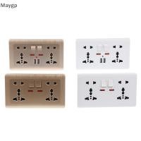 ราคา Maygp Wall Power Soet Universal 5 Hole 2 1A Dual USB Charger Port Soet gp (52461472648)