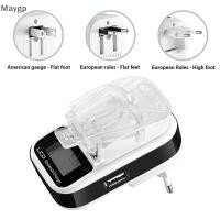 ราคา Maygp Universal Battery Charger Travel USB Wall Charging พร้อมจอแสดงผล LCD สําหรับกล้องโทรศัพท์มือถือ gp (44561498980)