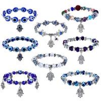 ราคา ผู้ขายในพื้นที่ สร้อยข้อมือตาปีศาจ เครื่องประดับมือ กำไลนำโชค กำไลแฮนด์เมด เครื่องประดับงานเลี้ยง ป็นของขวัญวันเกิดหรือวันครบรอบ ดีไซน์ตาปีศาจสะดุดตา ใส่เพิ่มความมั่นใจ (56700925810)