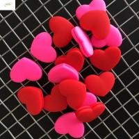 ราคา ZENZON ไม้เทนนิสการสั่นสะเทือน รูปหัวใจซิลิโคนเทนนิส Racquet Dampener Strings Dampers ทนทานกันกระแทก Anti vibration ไม้เทนนิสโช้คอัพไม้เทนนิส (55511723556)