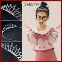 ราคา CODSWEETYX มงกุฎผมของผู้หญิง แฟชั่นเครื่องประดับผมมงกุฎแถบคาดศีรษะเด็กคริสตัล Rhinestone Crown คริสตัล Tiara เจ้าสาวงานแต่งงาน Tiara ผมเครื่องประดับ (57362410644)