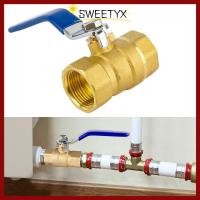 ราคา in stockSWEETYX บอลวาล์วทองเหลือง ทองแดงบริสุทธิ์ทนต่ออุณหภูมิสูง Full Port Ball Valve 1 2 3 4 1 2P Handle Valve (56312407048)