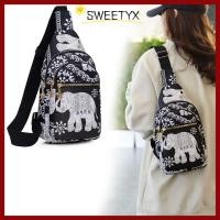 ราคา CODSWEETYX กระเป๋าสะพายข้าง กระเป๋าคาดหน้าอกไนลอนความจุขนาดใหญ่ แฟชั่นหลายกระเป๋ากระเป๋าสะพายไหล่ผู้หญิงผู้ชาย (49862435362)