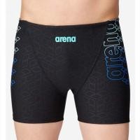 ราคา Arena กางเกงขาสั้นว่ายน้ํา Mens No Pocket Waterproof Quick Dry Beach Trunks with Drawstring Beach Ready (49707283321)