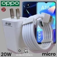 ราคา OPPO 20W Micro 5V 4A VOOC Fast Charger Charger Charger สําหรับ OPPO A16 Charger Micro Fast Charger แท้ (46560471849)