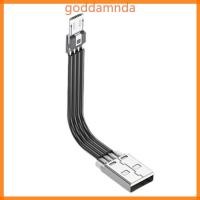 ราคา GODD Soft Flat Slim Thin Ribbon Micro USB เป็นสาย USB สําหรับสมาร์ทโฟนแท็บเล็ต (56612095509)