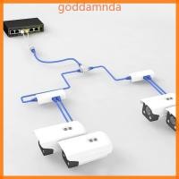 ราคา GODD ขั้วต่อ RJ45 สามทาง POE Splitter สําหรับเราเตอร์กล้องกล้องรักษาความปลอดภัย Wrieless (49263347743)