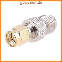 ราคา GODD SMA Female To Type F Female Plug Straight RF Coaxial Adapter Connector Converter (45262104025)