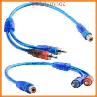 ราคา GODD รถ MP3 เสียง RCAs Y Splitter Cable อะแดปเตอร์สายไฟ 1 หญิง 2 ชายสําหรับเสียงที่ชัดเจนในเสียงมืออาชีพและบ้าน (41831644717)