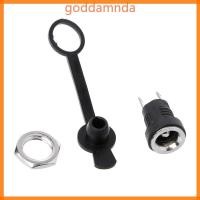 ราคา GODD ปลั๊กปลั๊กไฟพร้อมหมวกกันน้ํา 5 5mmx2 5 มม ปลั๊กแจ็คไฟ DC ตัวเมีย (26595024525)