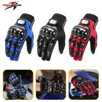ราคา ถุงมือขี่มอเตอร์ไซค์ PRO BIKER เทคโนโลยีสัมผัสหน้าจอ ระบายอากาศดี ป้องกันกระแทกครบมือ (25811418047)