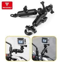 ราคา เมาท์ยึดกล้องติดแฮนด์บาร์รถมอเตอร์ไซค์ หมุนได้ 360 องศา สําหรับ GoPro Hero8 7 6 5 4 3 (24211248964)