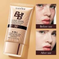 ราคา SADOER SPF50 PA Gold Snail Sunscreen BB Cream Concealer Cream Sunblock 40g (48859585714)