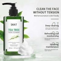 ราคา SKAT Tea Tree Facial Cleanser Mild and Non irritating Pore Face Whitening Cleansing 300ML (57610612509)