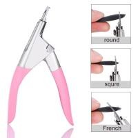 ราคา พร้อมส่ง กรรไกรตัดเล็บปลอม U กรรไกรตัดเล็บปลอม ตัว U เล็บ PVC Nail clippers (56312315357)