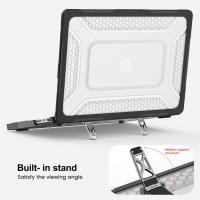 ราคา CaseCase สําหรับ MacBook Neo 13 Air 13 6 15 3 Pro 14 16 นิ้ว M5 M4 M3 M2 M1 Pro Max Shock Absorbing ชิปแท็บเล็ตขาตั้งพับผ้าทอป้องกันปลอก (54361940337)