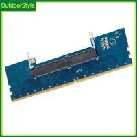 ราคา สไตล์กลางแจ้ง แล็ปท็อป DDR4 ถึงหน่วยความจําเดสก์ท็อป RAM Connector การ์ดอะแดปเตอร์แปลงเครื่องทดสอบ 3200 2666 2400 2133MHZ หน่วยความจํา RAM อะแดปเตอร์เชื่อมต่อ (46261172868)