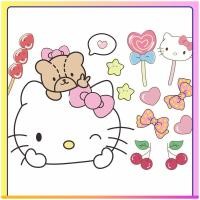 ราคา สติกเกอร์ Hello Kitty กันน้ําติดผนัง ติดรถ มอเตอร์ไซค์ ลายแมวคิตตี้ 3ZW9 (29333041788)