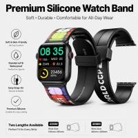 ราคา FIFA Officially Licensed 42 46mm สายนาฬิกา นาฬิกา สายรัดข้อมือซิลิโคนอ่อนสำหรับ Redmi apple Watch (57361700908)