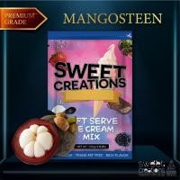 ราคา Sweet Creations ผงทำไอศครีมซอฟท์เสิร์ฟรสมังคุด สูตรพรีเมียม Premium Mangosteen Soft Serve (25470930942)