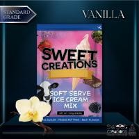 ราคา ผงทำไอศครีมซอฟท์เสิร์ฟ ผงไอติม ผงไอติมผัด Sweet Creations Standard รสวนิลลา (6965925164)