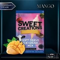 ราคา ผงทำไอศครีมซอฟท์เสิร์ฟ ผงไอติม ผงไอติมผัด Sweet Creations Standard รสมะม่วง (9400525268)