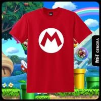 ราคา Super Mario Family Matching T shirt Red Tee for Kids Adults Fun Cartoon Game Outfit เสื้อคู่ครอบครัวมาริโอ้สีแดง (50160717448)
