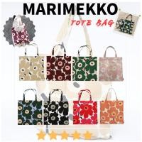 ราคา New Marimekko Pieni Unikko Bag Backpack Tote Bag ลายดอกไม้ (44760812187)