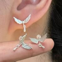ราคา ต่างหูปีกนกพิราบป้องกันการออกซิเดชั่น กระดุมหูน้ําหนักเบาขนาดกะทัดรัด เครื่องประดับแฟชั่นอินเทรนด์สําหรับผู้หญิง (46312374209)