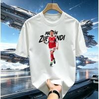 ราคา จัดส่งภายใน 24 ชั่วโมง เสื้อยืดสำหรับแฟนบอลทีมอาร์เซนอล พรีเมียร์ลีก แบบ unisex คอกลม แขนสั้น สวมใส่สบาย (52012366684)