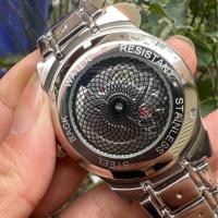 ราคา One Piece Shipment Live นาฬิกากลไกปลอมปฏิทินคู่นาฬิกาควอทซ์ส่องสว่าง Hollow Tourbillon นาฬิกาผู้ชาย (49761301581)