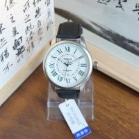 ราคา ใหม่ womage Simple Roman Character Single Calendar Disc Large Dial Mens Belt Scale Watch นาฬิกาข้อมือควอตซ์ (46411944937)