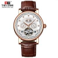 ราคา TEVISE Live Function Mechanical Watch Automatic Mechanical Watch Men Business Mens Watch สามารถจัดส่งในนามของ (27695056838)