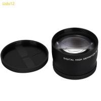 ราคา Lidu12 1 PC 58 มม 2 0X Universal Teleconverter เลนส์เลนส์เทเลโฟโต้เคลือบหลายชั้น (57711017217)