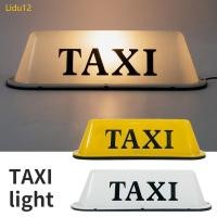ราคา Lidu12 Illuminated กันน้ํา Cab หลังคาเปลี่ยน Topper Sign โคมไฟรถแม่เหล็ก Super Bright Taxi Light Dome Unive (56259396163)