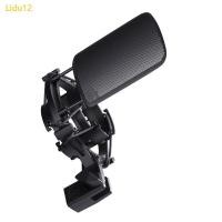 ราคา Lidu12 Universal ไมโครโฟน Shock Mount สําหรับ AT2020 AT2035 AT2050 ไมโครโฟน Featuring Quick Release คลิปและ 5 ด้าย 8 นิ้ว (55960900874)