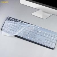 ราคา Lidu12 กันน้ํากันฝุ่นคีย์บอร์ดซิลิโคนโปร่งใสฟิล์มป้องกันสําหรับ K235 K375 MK235 MK315 คีย์บอร์ด (43556034185)