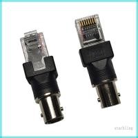 ราคา Star BNC Female to RJ45 Male Converters Adapter for Line Tester Coaxial Coax Barrels Coupler Connectors (53162090930)