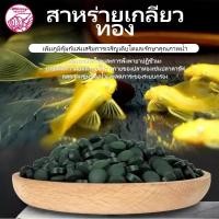 ราคา สาหร่ายสไปรูลิน่า แบบผง แบบเม็ด โปรตีนสูง ป้องกันโรค อาหารปลา (49163585207)