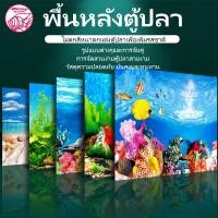 ราคา สติ๊กเกอร์โปสเตอร์ 3D สองด้านสําหรับติดตกแต่งตู้ปลา 30 40 50ซม ส่วนสูง (46063397502)