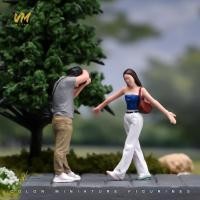 ราคา ทาสี Miniatures 1 64 Scale Street การถ่ายภาพผสมฉาก Diorama Action Figure Tiny People Model สําหรับรถยนต์ตกแต่งคอลเลกชัน (49711307206)