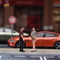 ราคา ทาสี Miniatures 1 64 Scale Commuting Pedestrian Combination ฉาก Diorama Action Figure Tiny People Model สําหรับรถยนต์ตกแต่งคอลเลกชัน (46861312612)