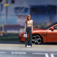 ราคา ทาสี Miniatures1 64 Scale Girl กระเป๋าถือหนึ่งฉาก Diorama Action Figure Tiny People Model สําหรับรถยนต์คอลเลกชันตกแต่ง (44661120039)